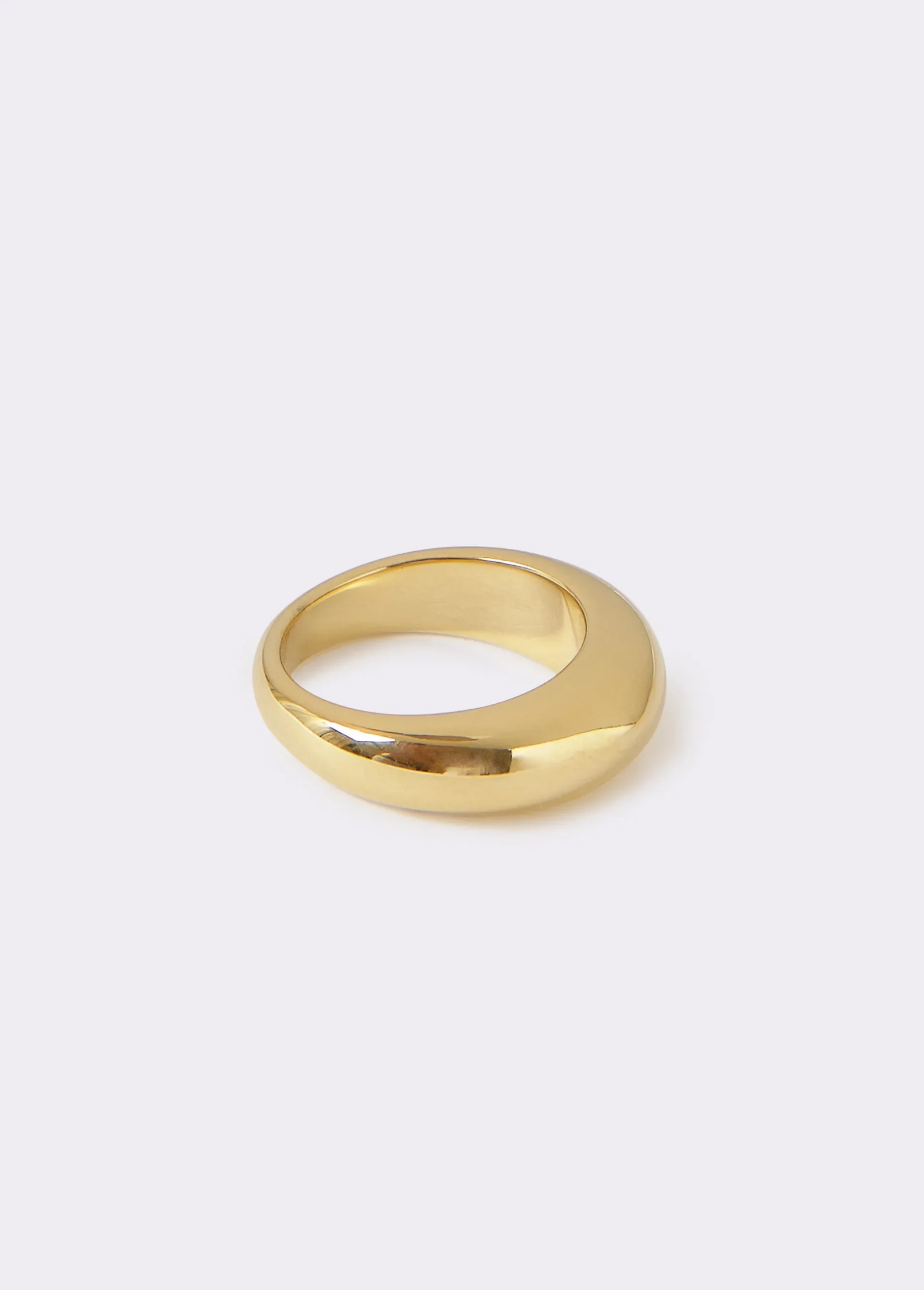 Anillo volumen dorado