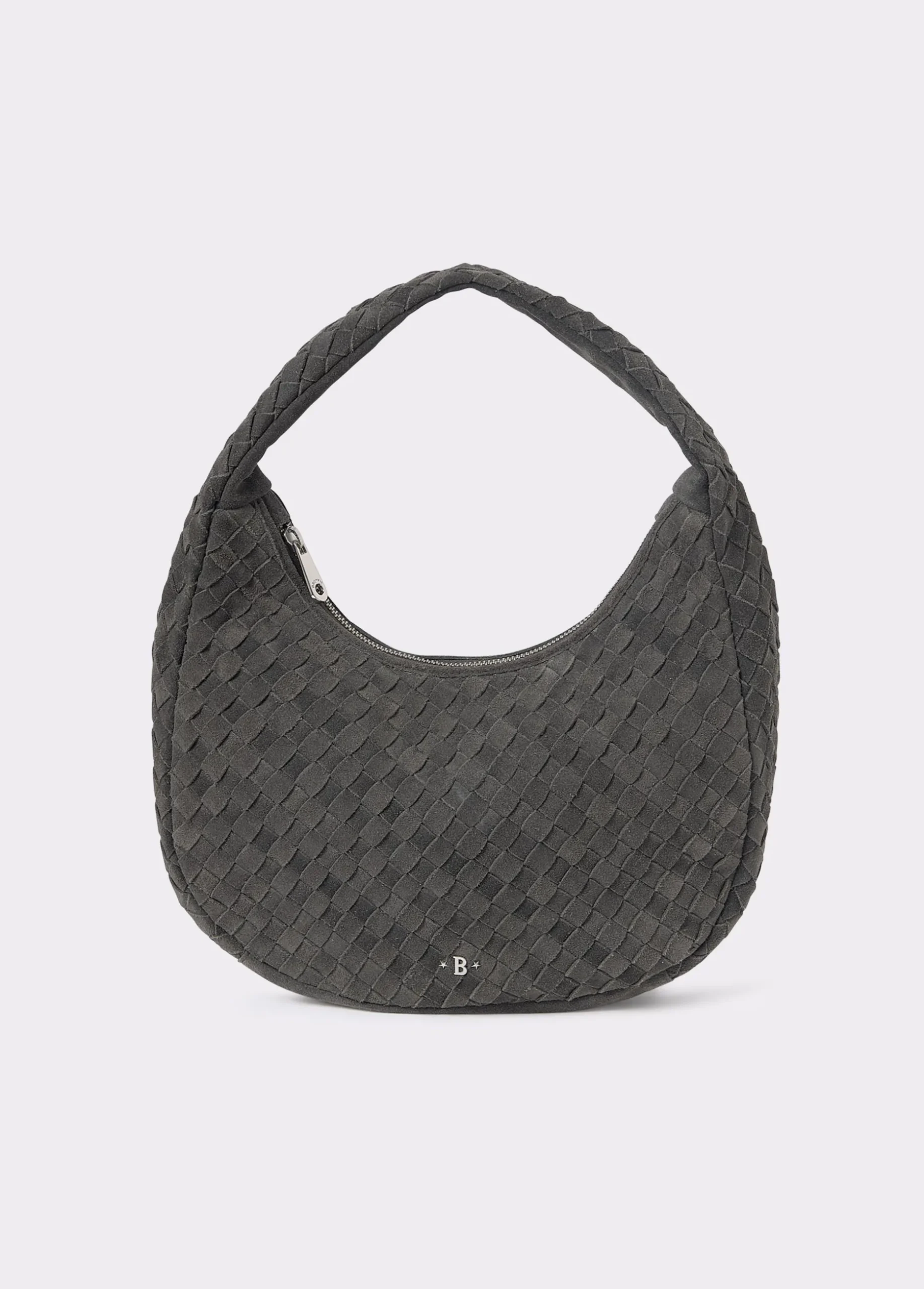 Bolso hombro piel trenzado