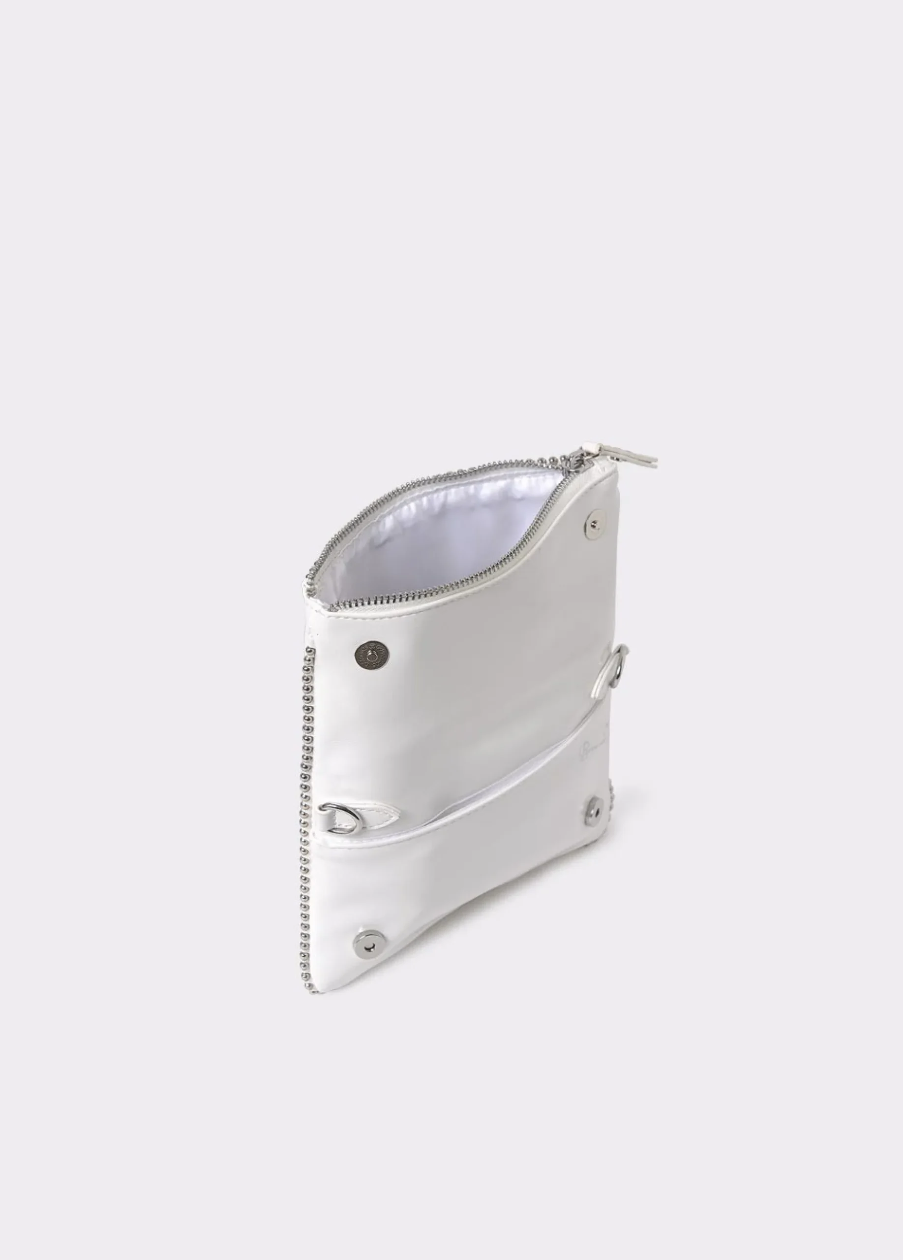 Bolso mini solapa bolitas