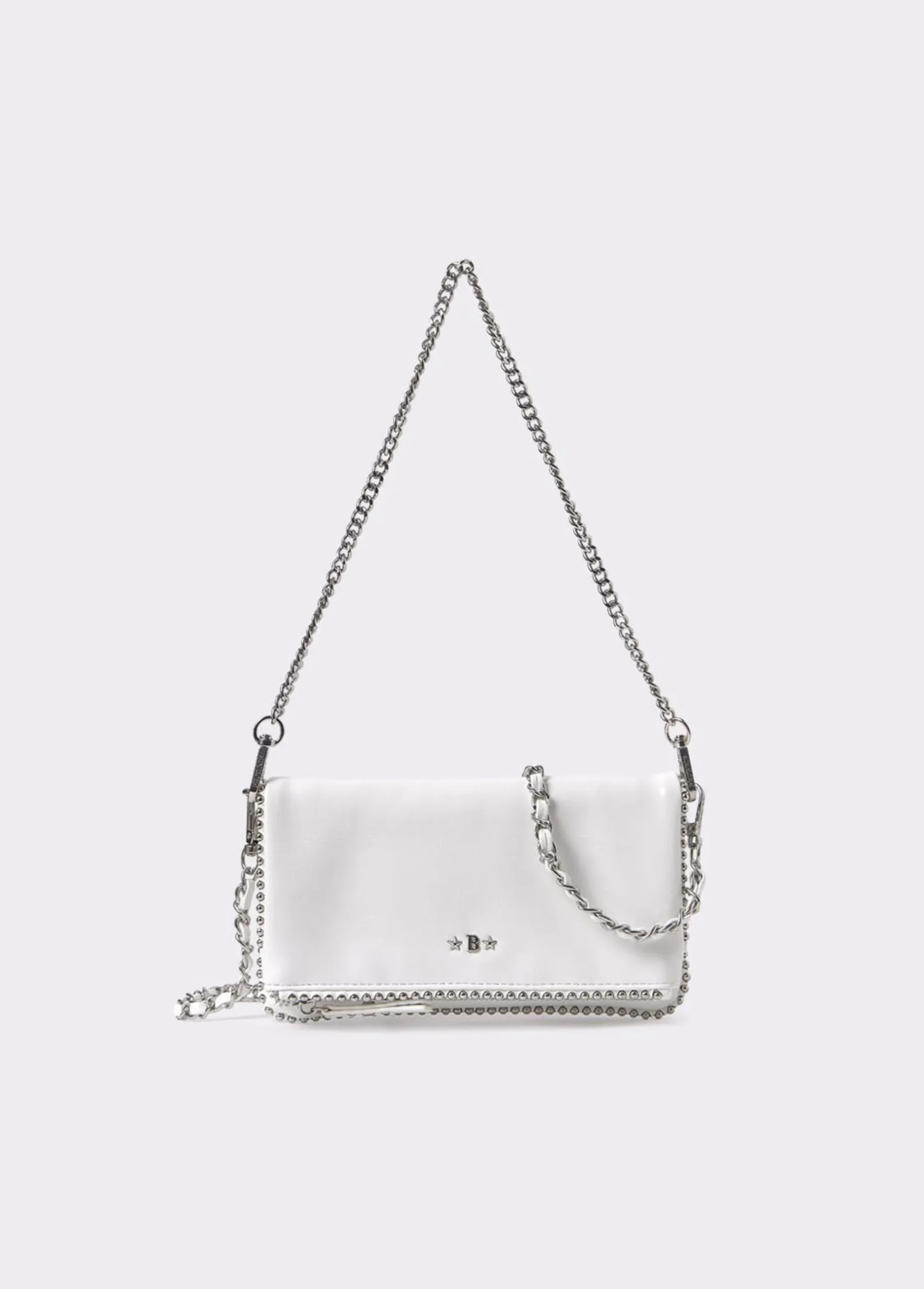 Bolso mini solapa bolitas