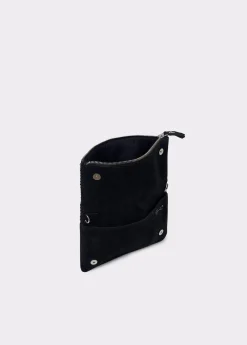 Bolso piel solapa cadena