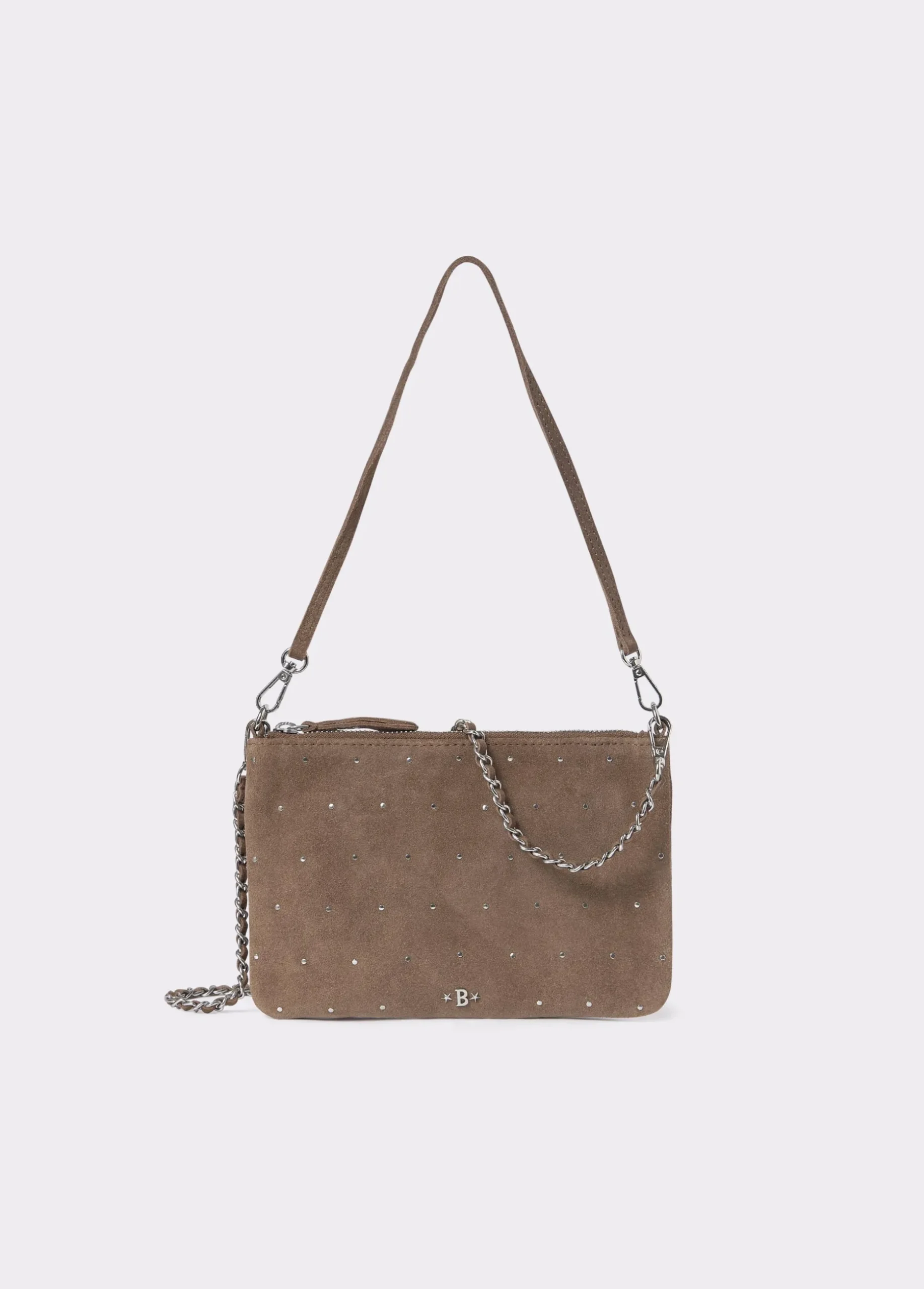 Bolso piel tachitas