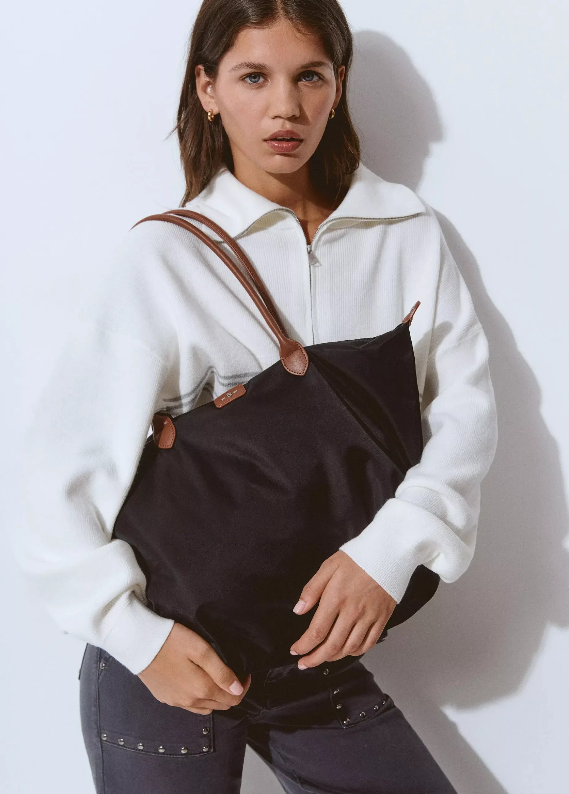 Bolso shopper nylon