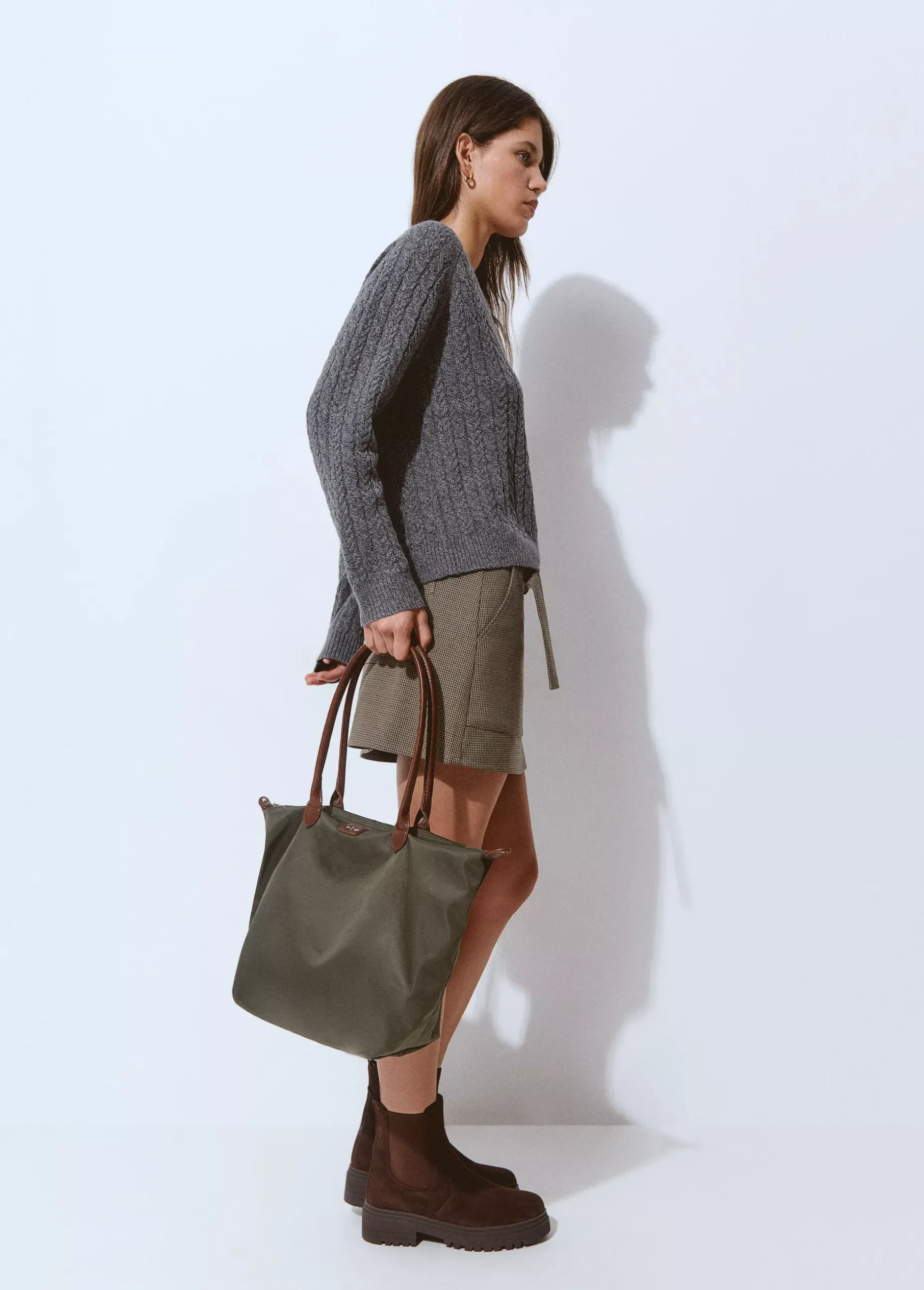 Bolso shopper nylon