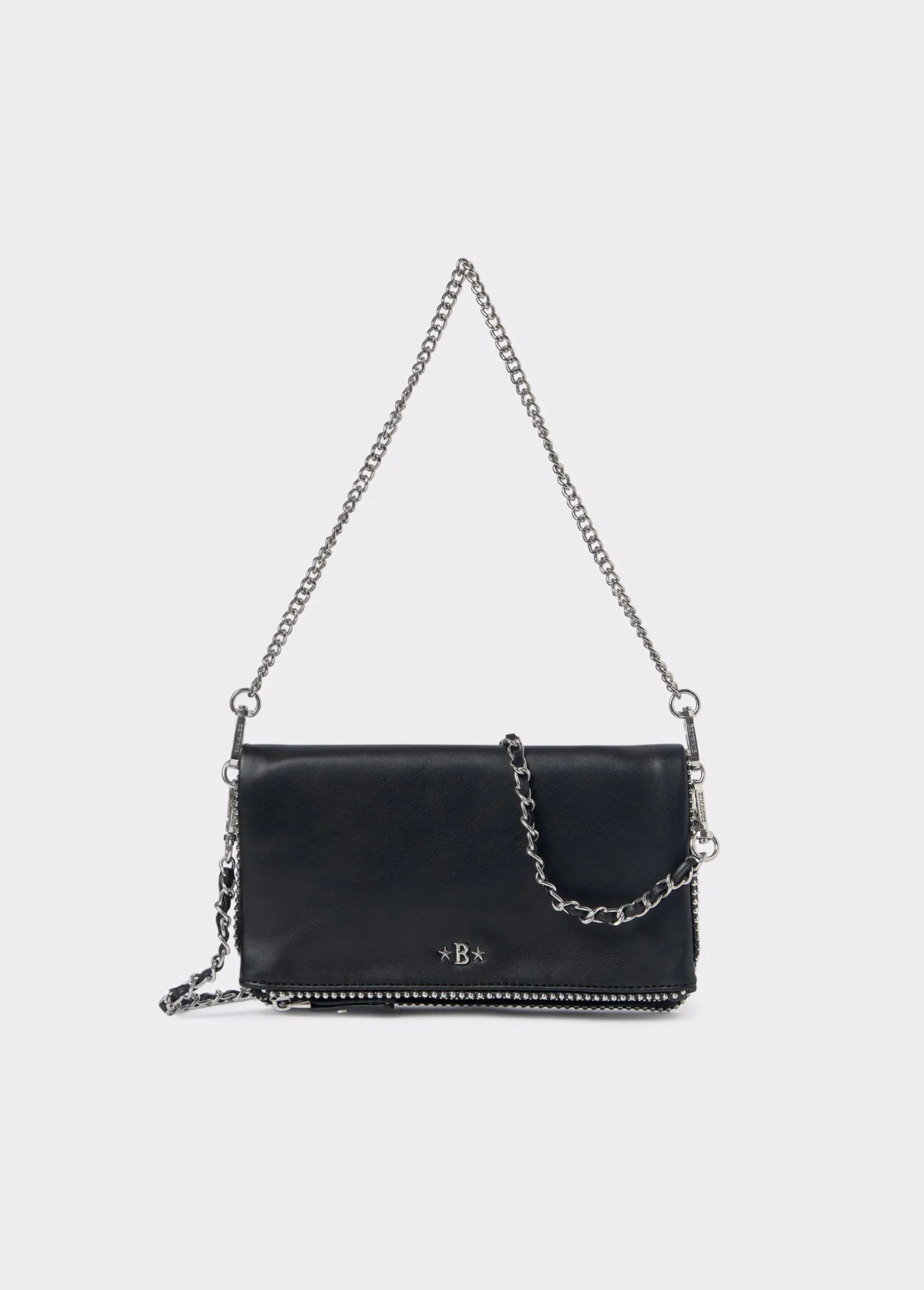 Bolso solapa bolitas