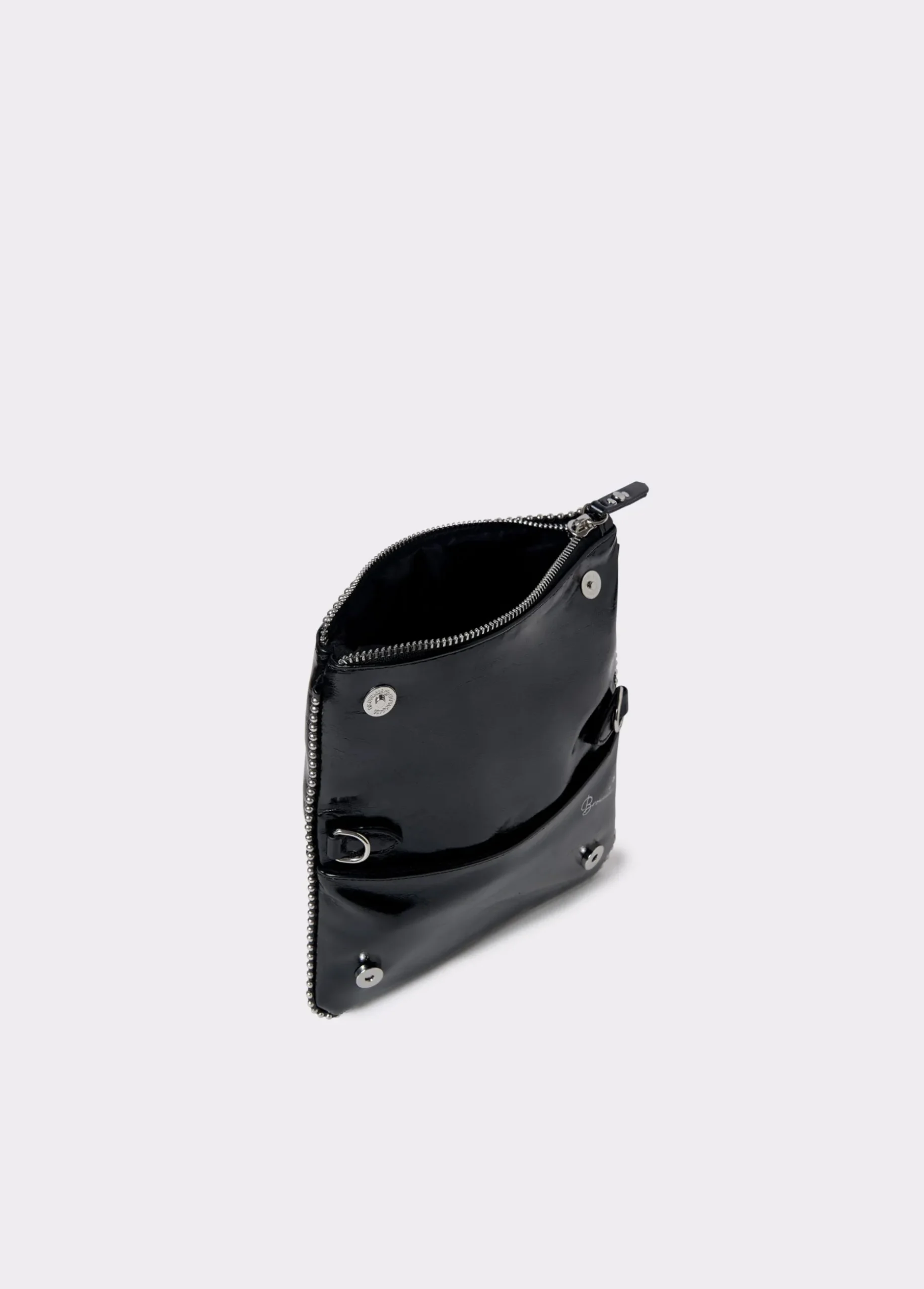 Bolso solapa mini bolitas