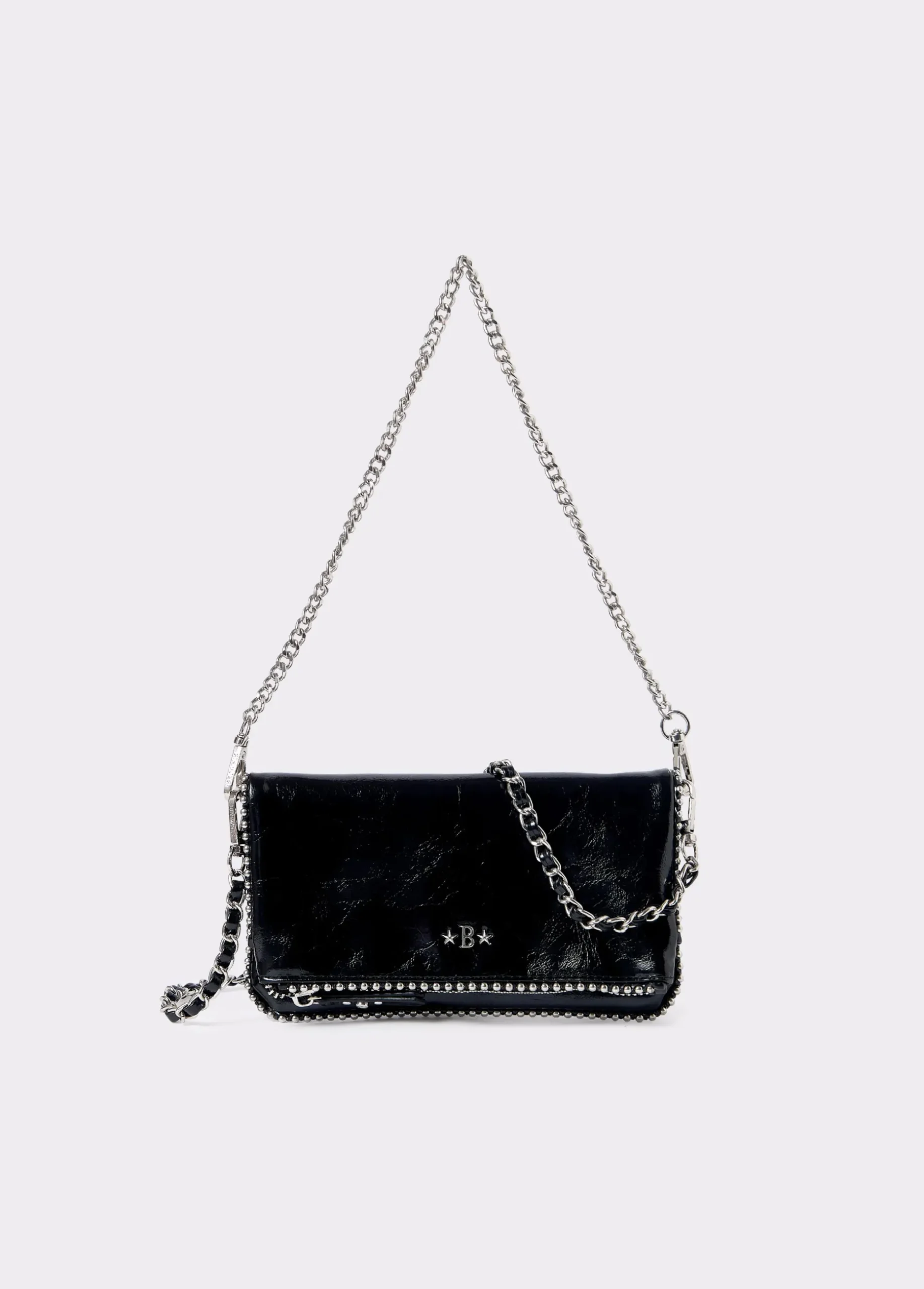 Bolso solapa mini bolitas