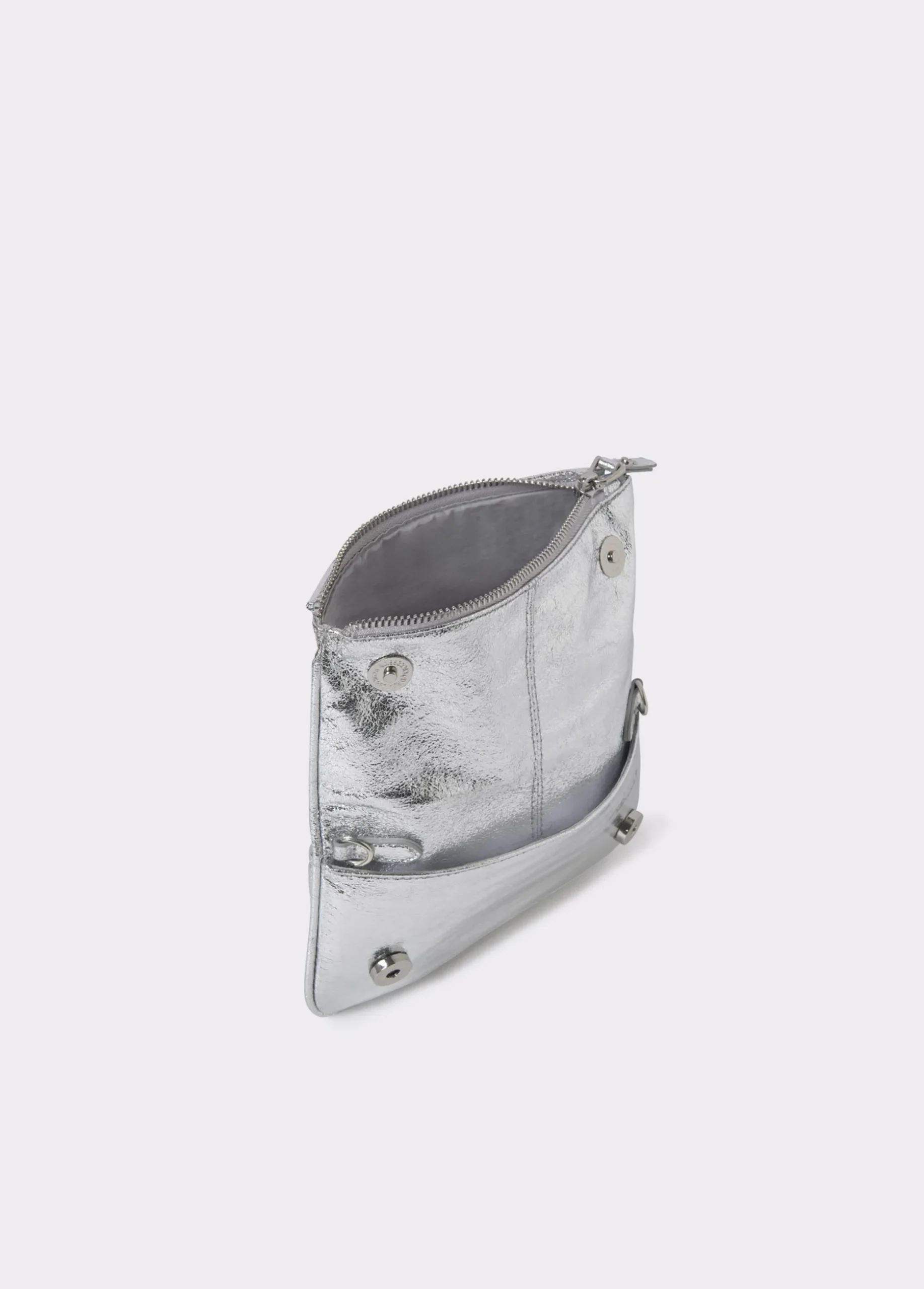 Bolso solapa mini laminado