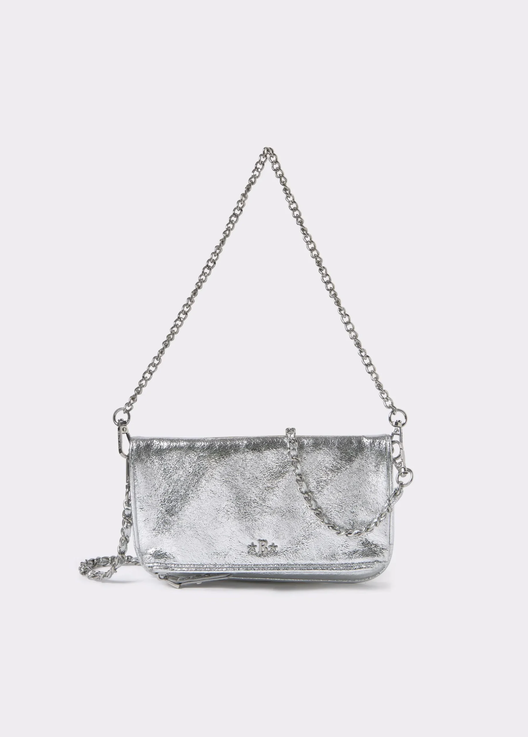 Bolso solapa mini laminado