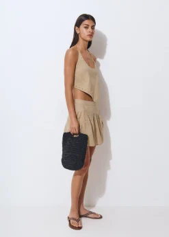 Bolso yute trenzado
