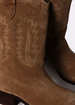 Bota piel cowboy