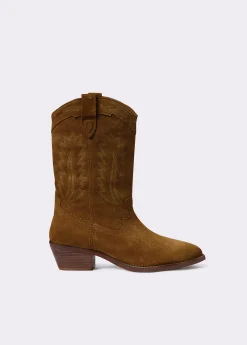 Bota piel cowboy