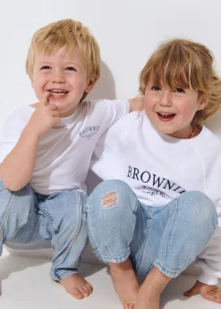 Camiseta algodón bordada kids