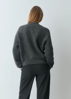 Chaqueta punto bomber