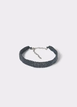 Collar gargantilla cuentas