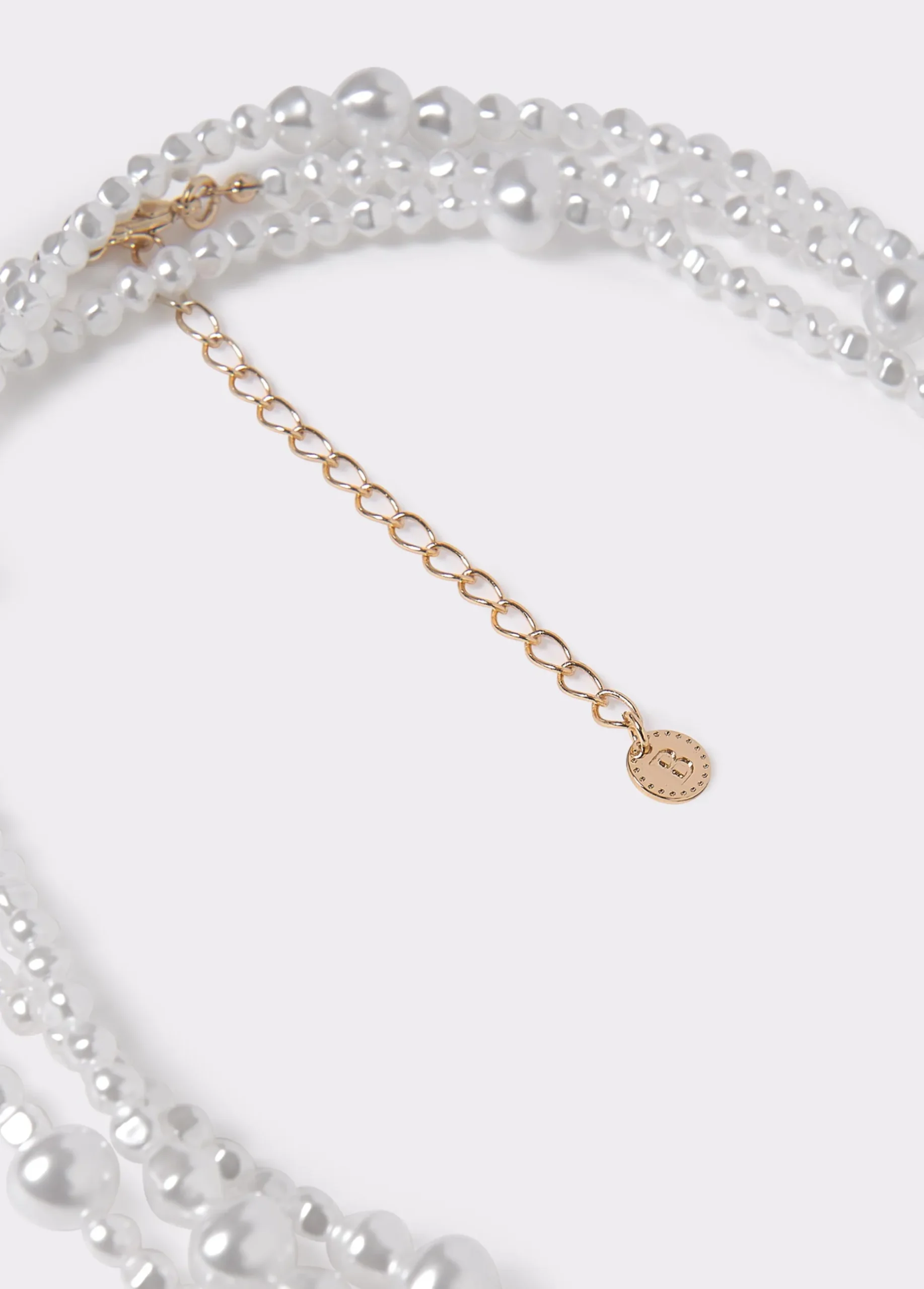 Collar múltiple perlas