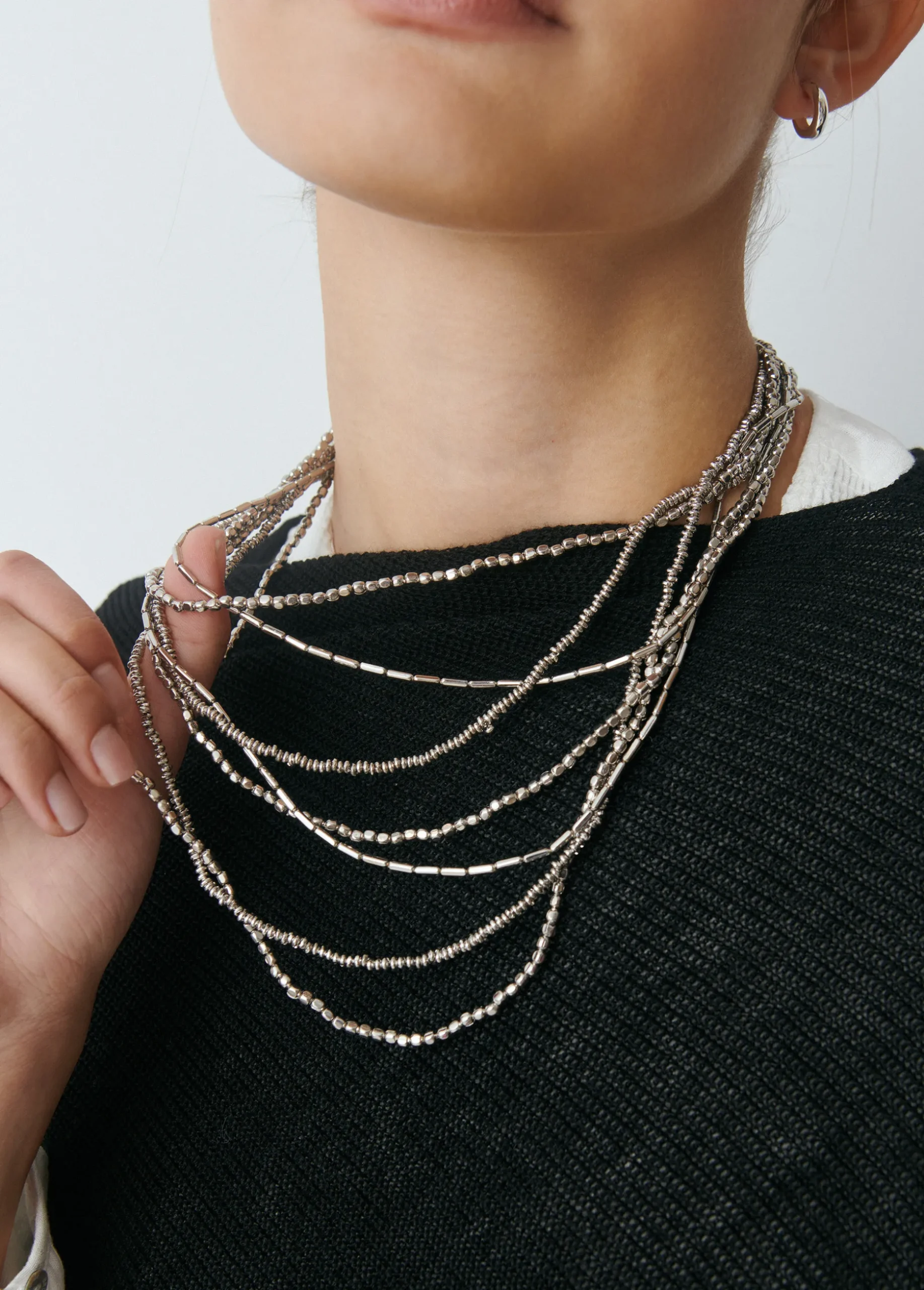 Collar multi beads