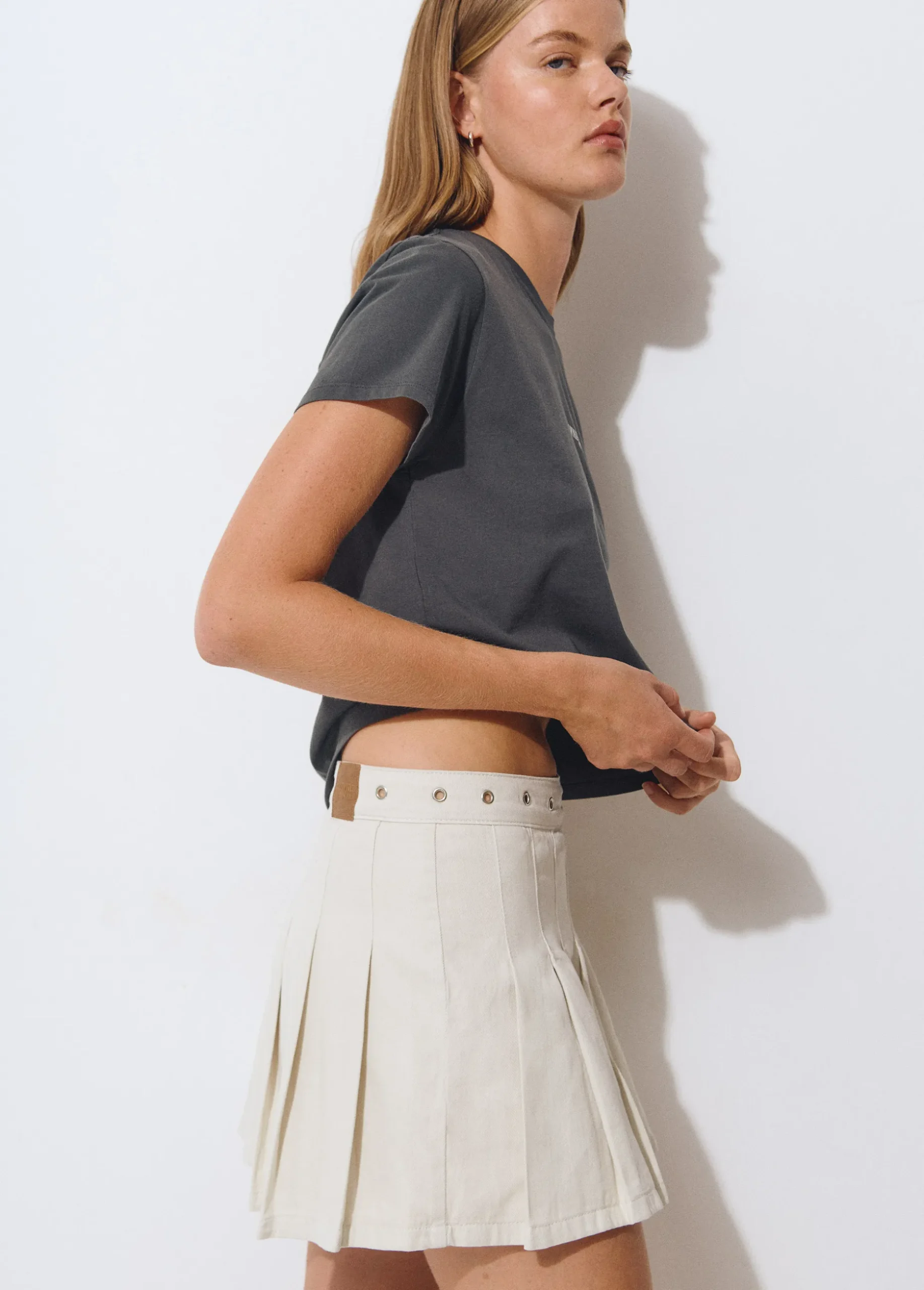 Falda tablas eyelets