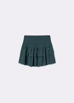 Falda volantes detalle tachas