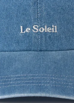 Gorra denim bordada