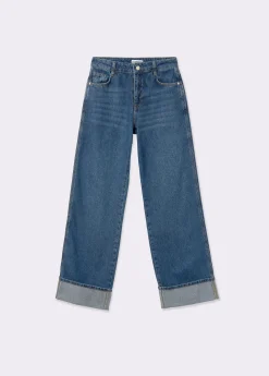 Jeans bajo vuelta