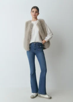 Jeans bolsillos frontales