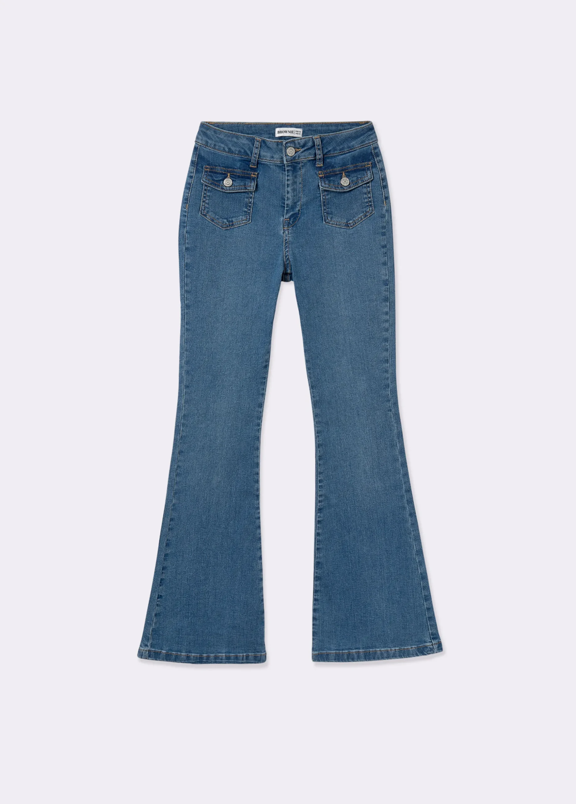 Jeans bolsillos frontales
