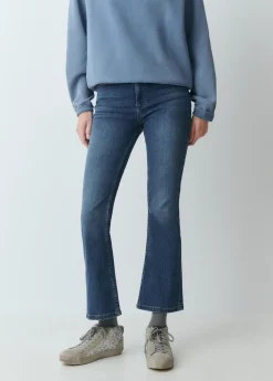 Jeans flare cropped