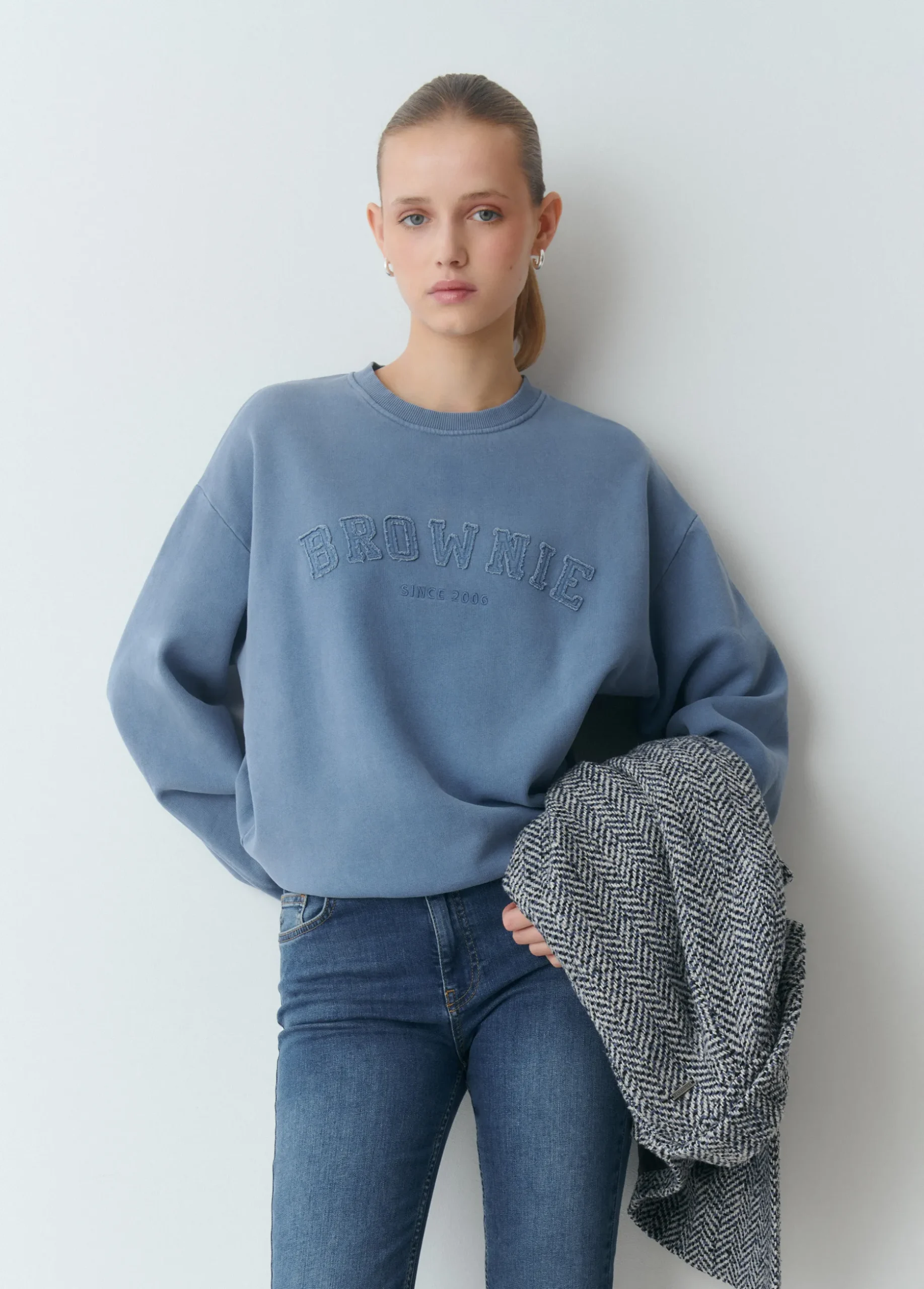 Jeans flare cropped