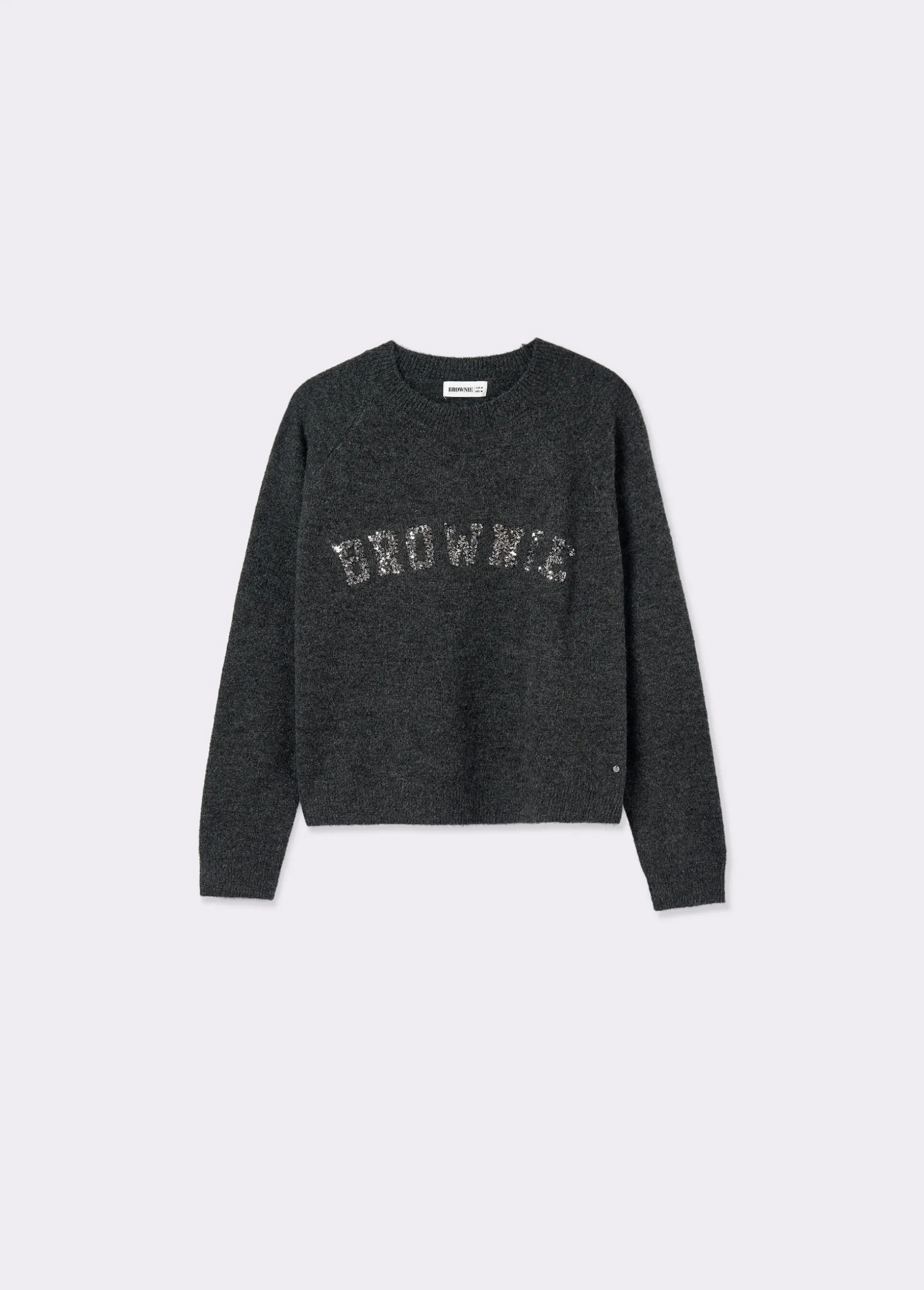 Jersey brownie lentejuelas