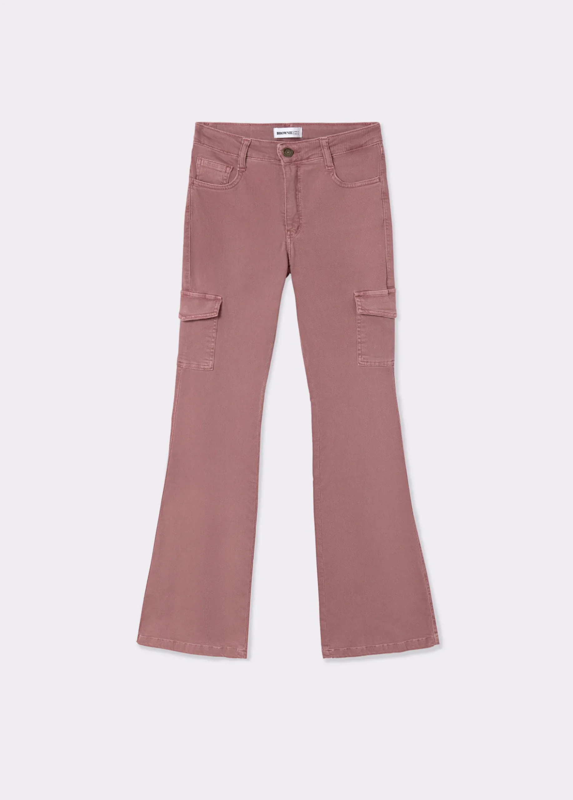 Pantalón campana cargo