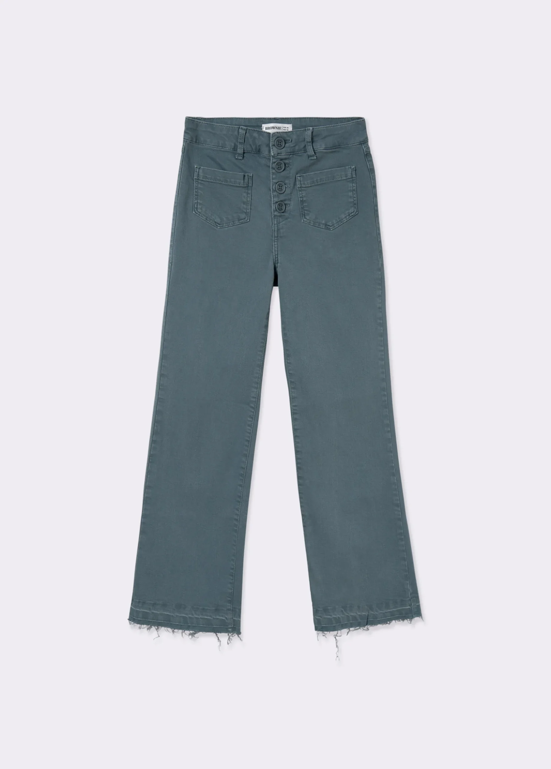 Pantalón culotte botones frontales