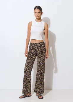 Pantalón estampado animal