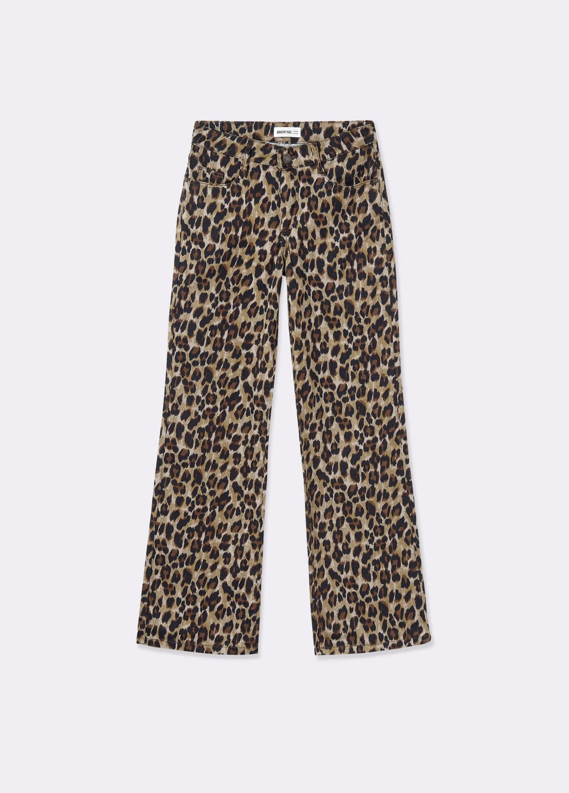 Pantalón estampado animal