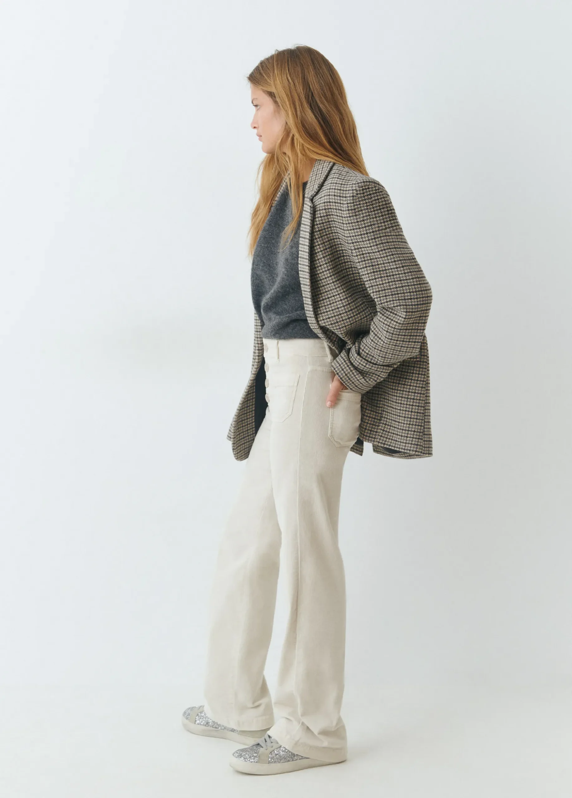 Pantalón pana culotte