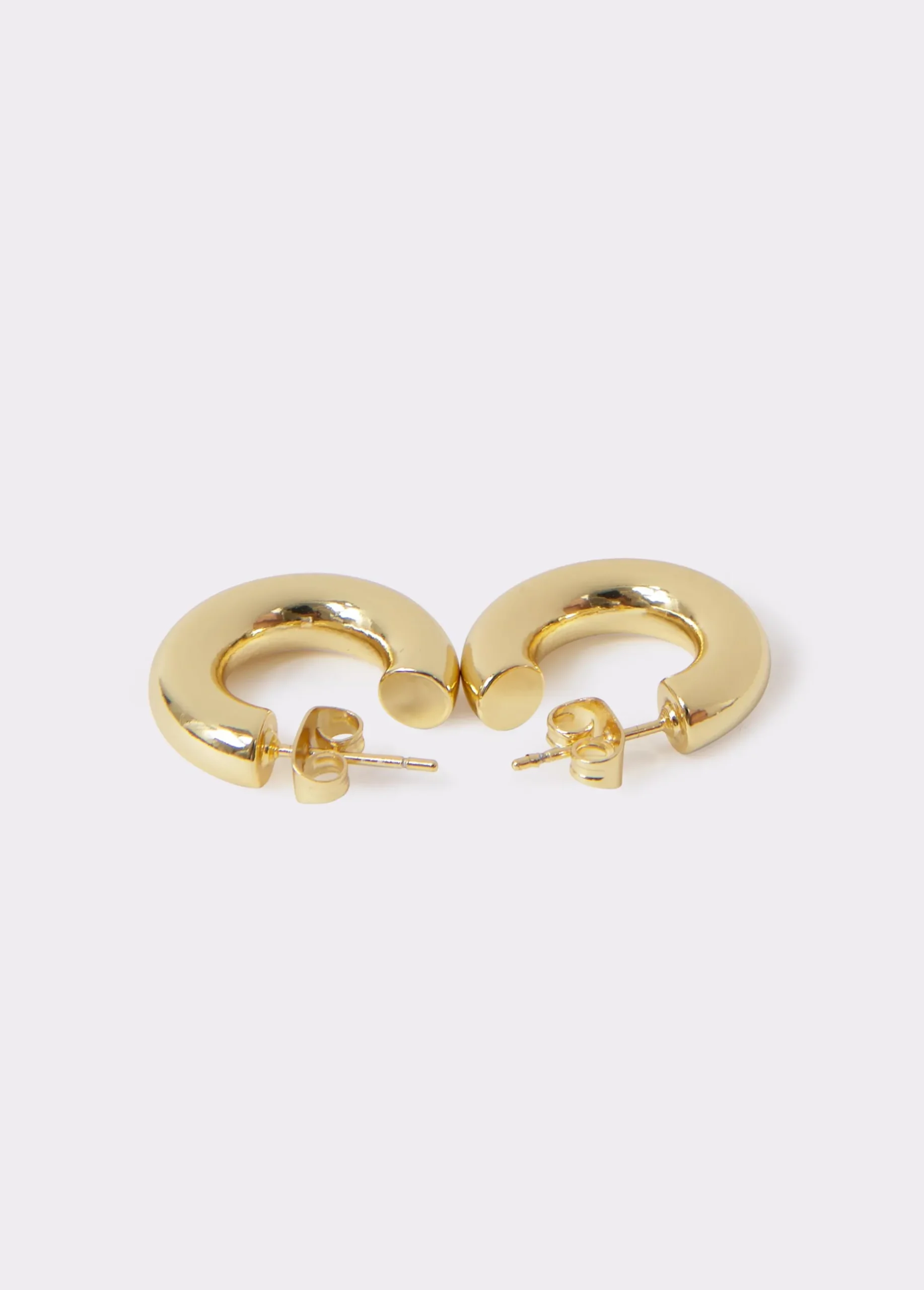 Pendientes aro grueso mini