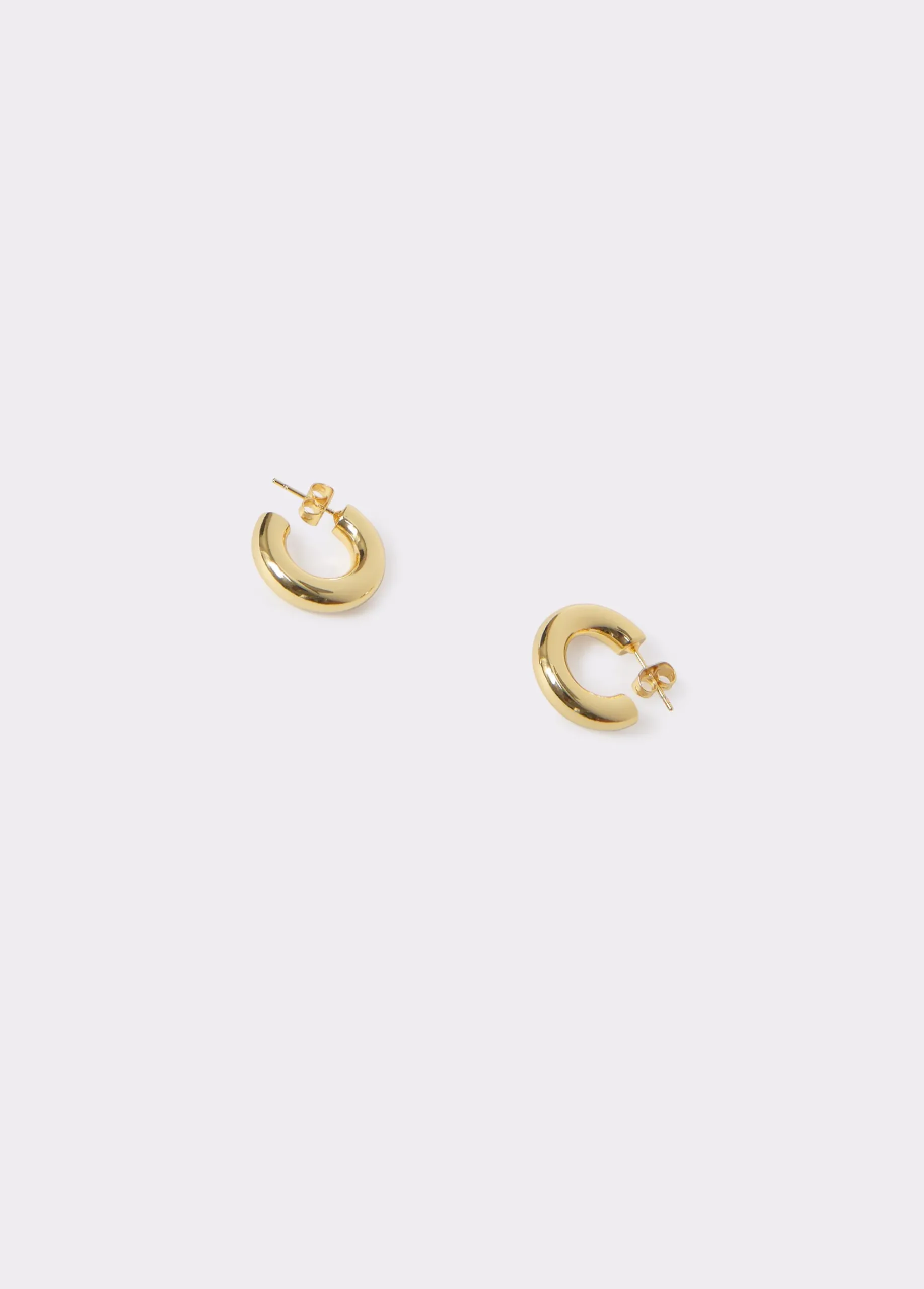 Pendientes aro grueso mini