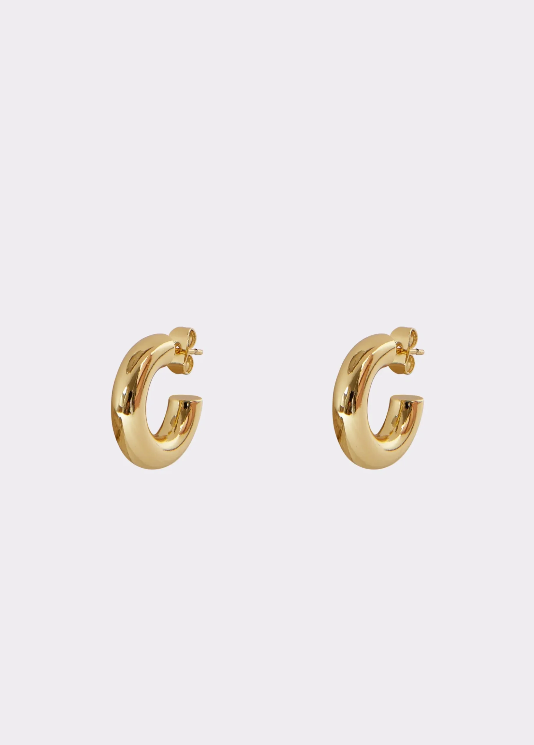 Pendientes aro grueso mini