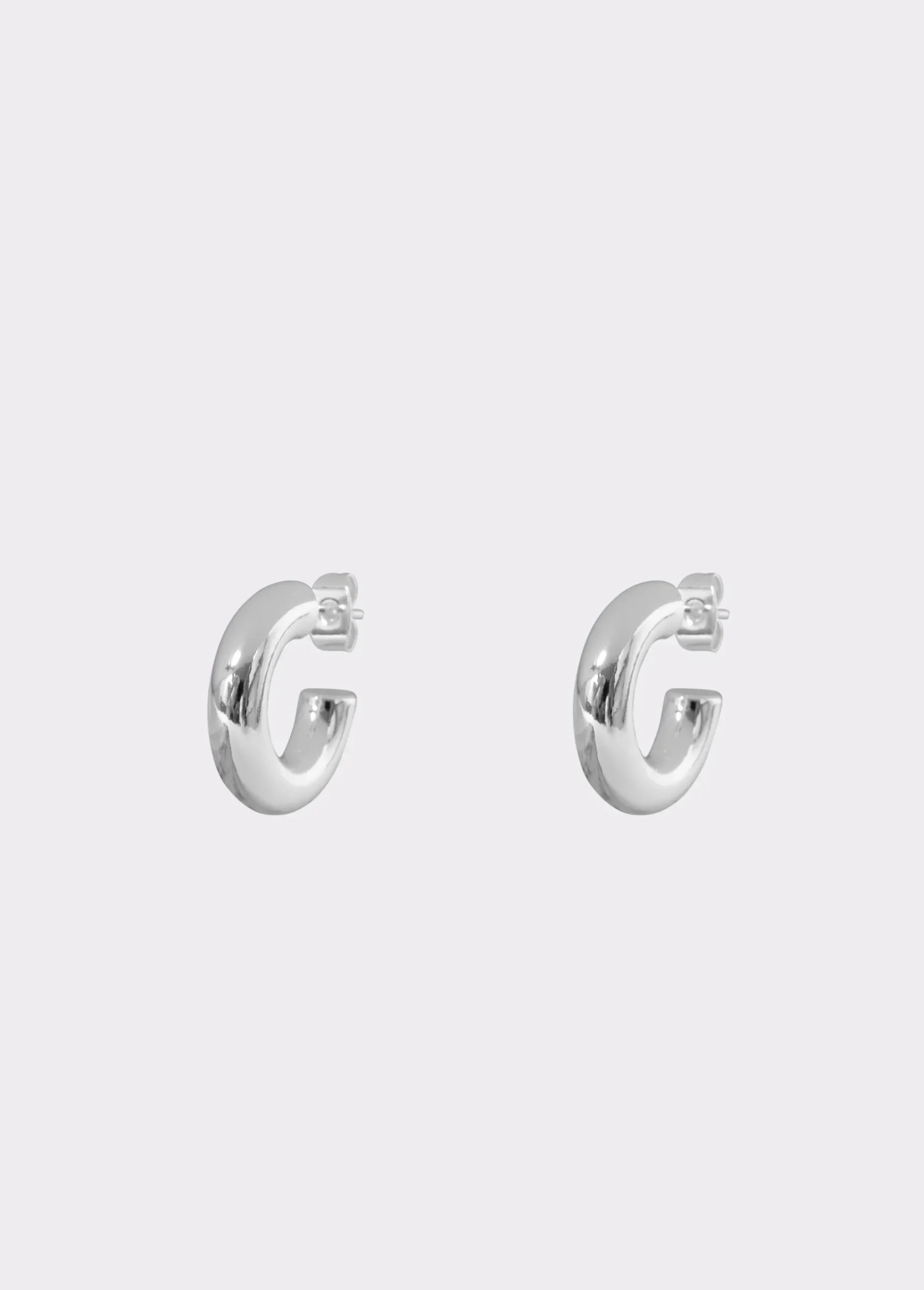 Pendientes aro grueso mini