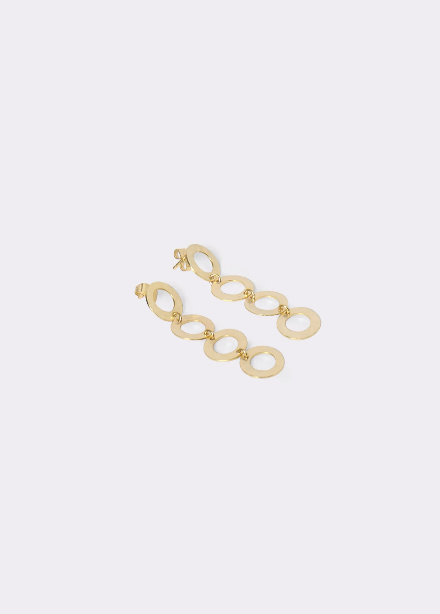 Pendientes largos aros