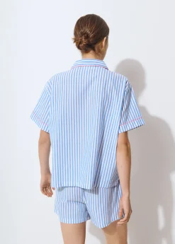 Pijama corto rayas