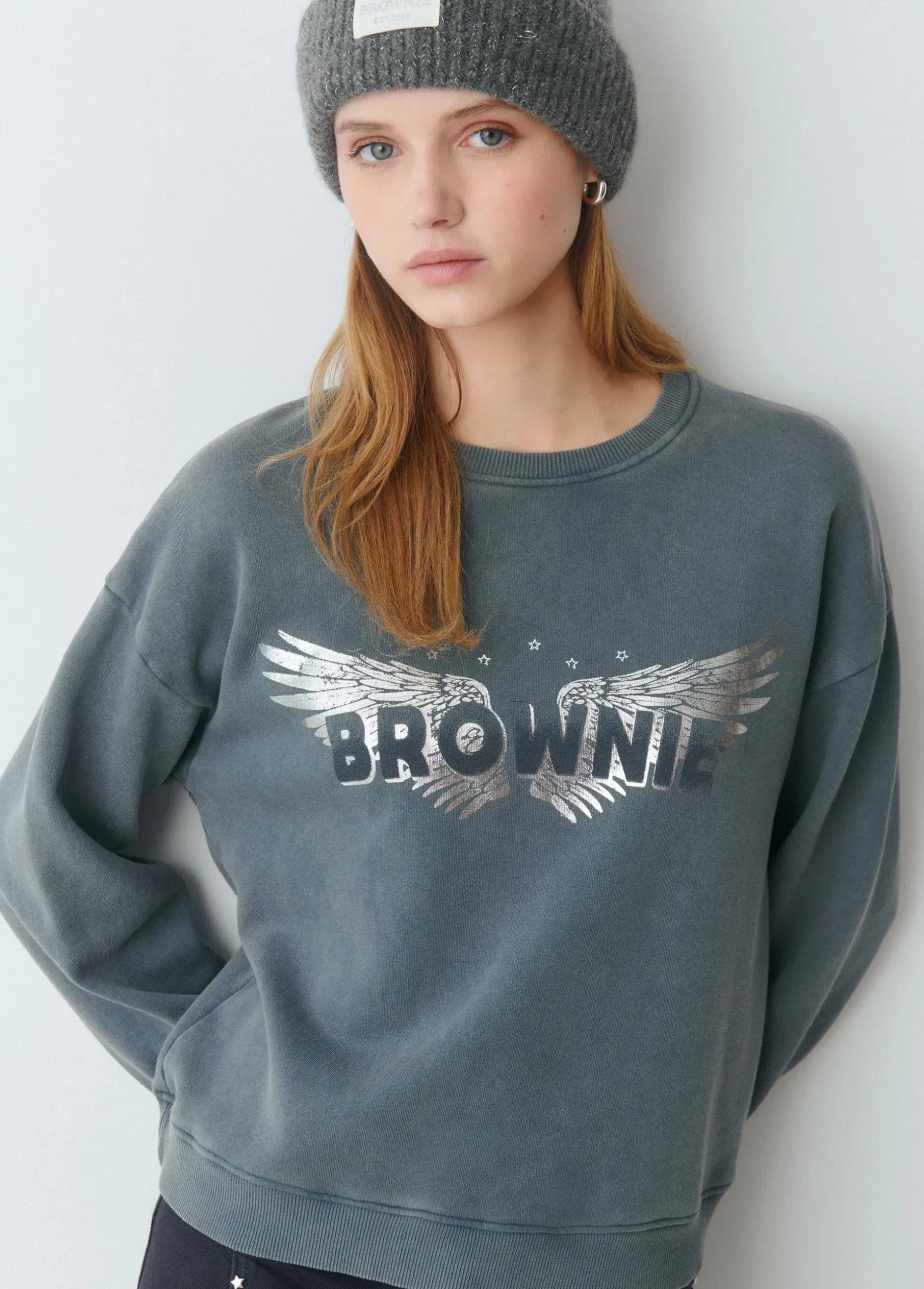 Sudadera print alas