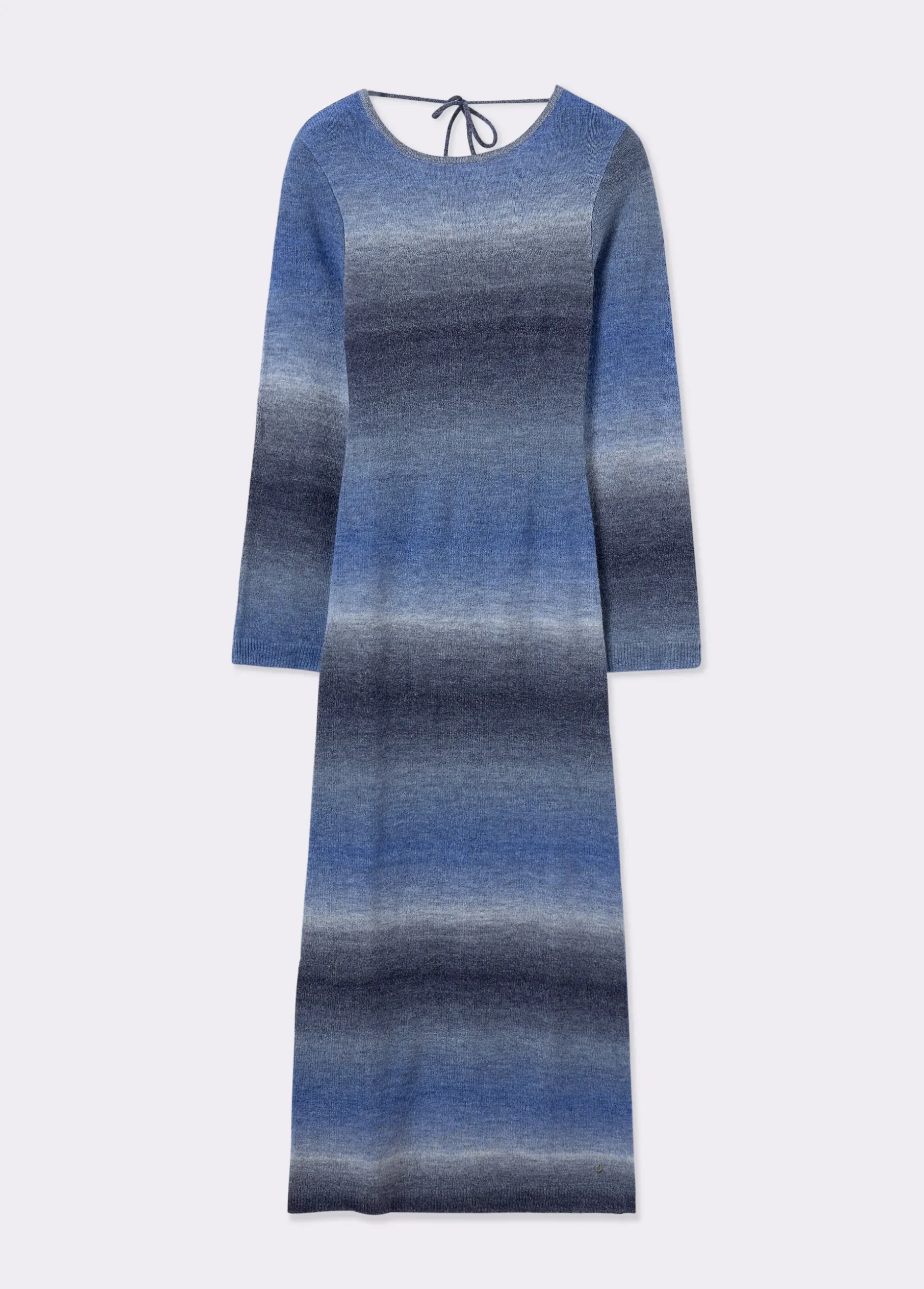 Vestido space dyed